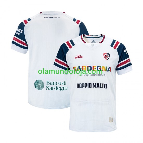 Camisola Cagliari Homem Equipamento Segundo 2026-2027 Manga Curta